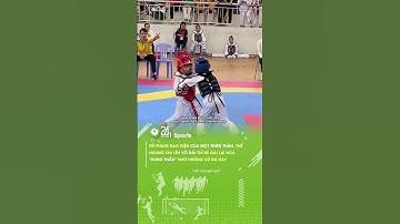 Bé gái này chiến thật sự luôn chứ #24hsports #shorts #vothuat #taekwondo