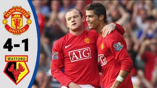 Manchester United vs Watford 4-1 | Extended Highlight and goal[FA Cup-2006/7]