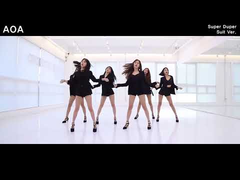 AOA - SUPER DUPER ( 슈퍼 듀퍼 ) ( Dance suit  ver. )