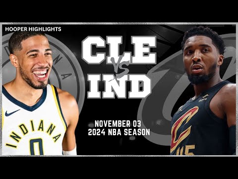 Cleveland Cavaliers vs Indiana Pacers Full Game Highlights | Nov 3 | 2024 NBA Season