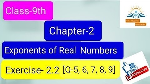 Class-9th R.D.Sharma Chapter-2 Ex.2.2 (Q.5 to Q.9) #maths