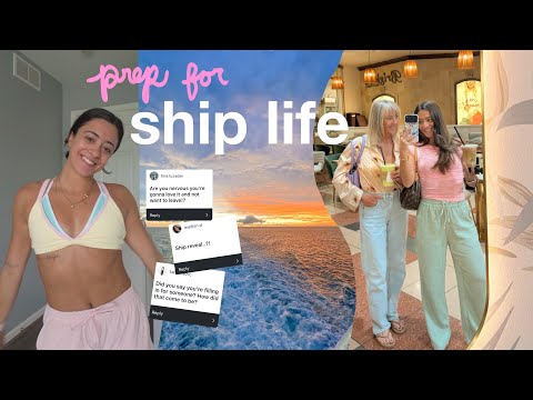 I’M GOING BACK? 🌊⚓️ enjoying last days at home, cruise contract prep + answering your questions! 