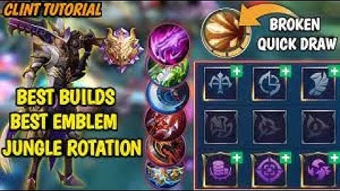 THIS NEW BROKEN BUILD AND AVARICE EMBLEM FOR CLINT IS TOATALLY INSANEEEEE!! MUST TRYYY