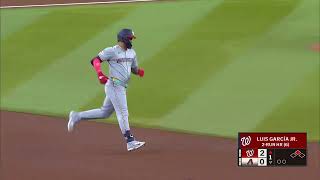 Luis García Jr's 6th homer of the 2026 season is a 2-run shot
