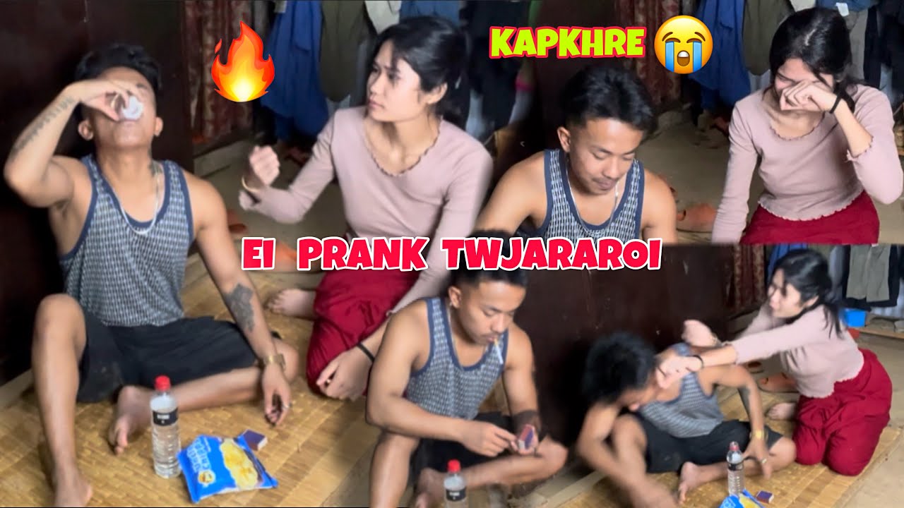 Ei Twjararoi khire 😭😭🔥🔥😡😡||couplevlog||manipurcouple||prank on my wife