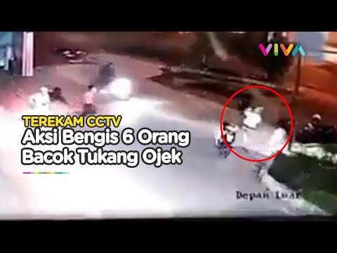 Video Detik-detik Aksi Sadis Pembacokan di Bogor