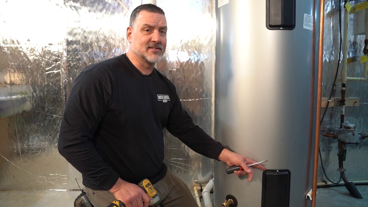 Change the Water Temperature on a Westinghouse Electric Water Heater- Water  Heaters Now - YouTube