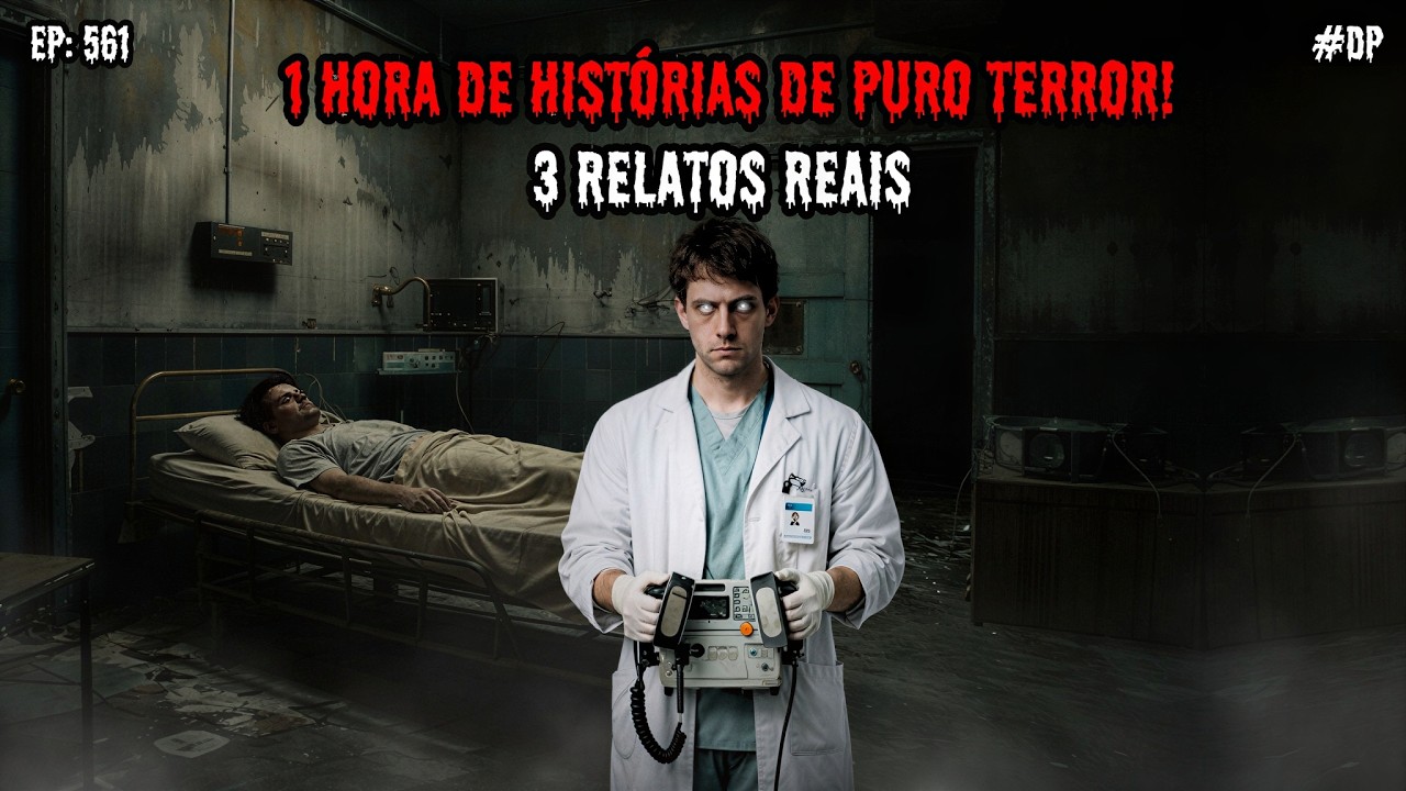 1 HORA DE TERROR! - 3 RELATOS REAIS | EP.561 #dp
