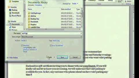 CAT 10 - Word Processing - 4 Make a MS Word 2010 Document from a Template