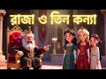 রাজা ও তিন কন্যা // The King and His Three Daughters // রূপকথার গল্প // 3D animation story.