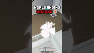 I MADE A WORLD ENDING MISTAKE 😭 #roblox #jujutsushenanigans