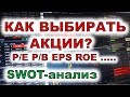 Как выбирать акции? PE. PB. EPS. ROE. EBITDA. Куда вложить деньги? Выбор акций. Инвестиции. ETF.