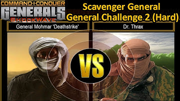 C&C ShockWave 1.2 Generals Challenge : GLA Deathstrike vs GLA Toxic (HARD)