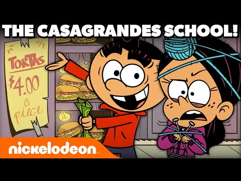 24 MINUTES Inside the Casagrandes School! 📚 | Nickelodeon Cartoon Universe