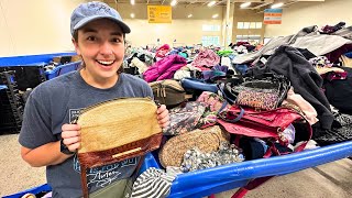 Dozens of Designer Bags Found at Goodwill Outlet!