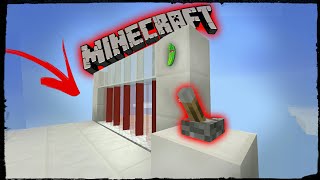 ✔Minecraft Pe: How To Make A Working Laser Door!?(No Mod, No Addon)