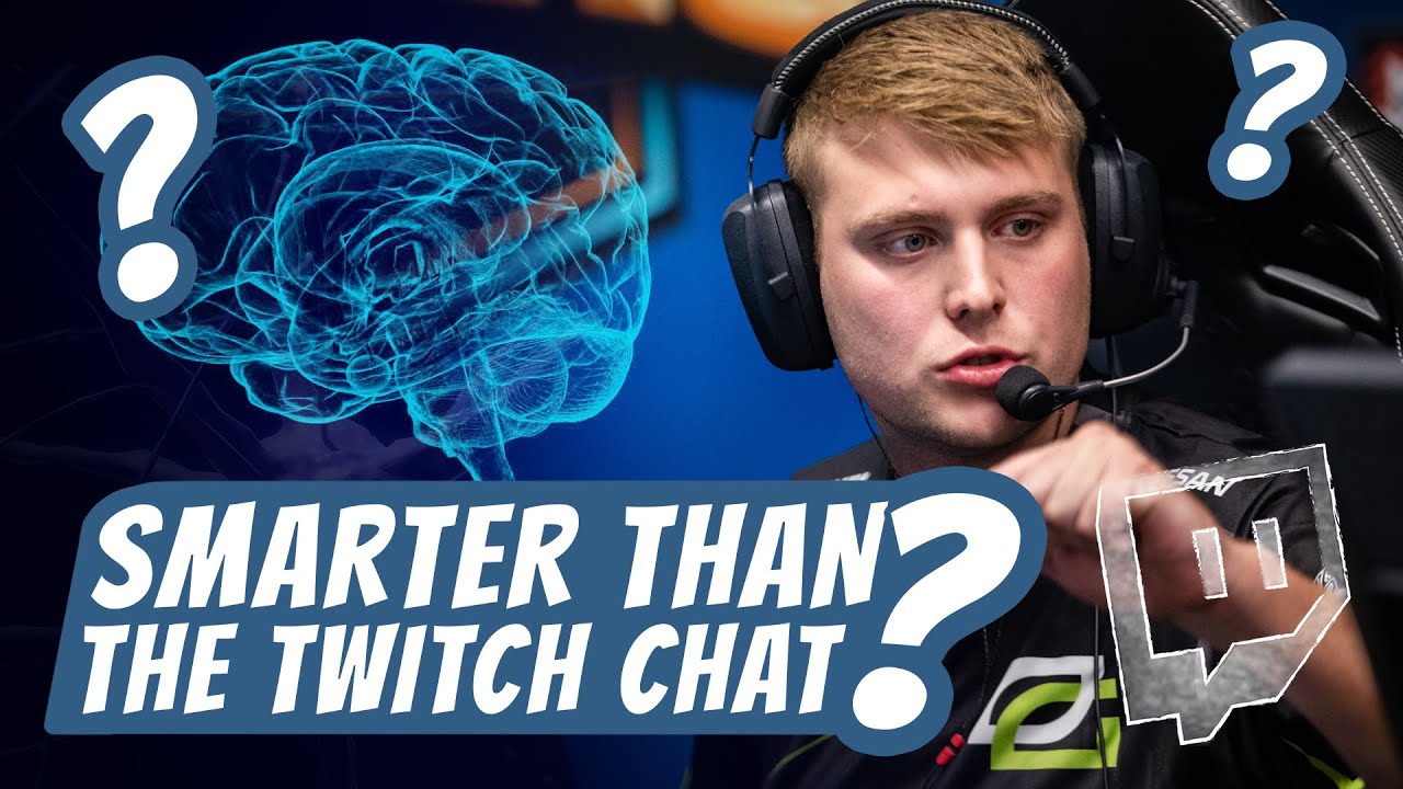Is k0nfig smarter than Twitch Chat? | CS:GO QUIZ