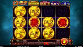 12 Coins WAZDAN | BIG Win | #casino #slots #casinogames #casinoonline