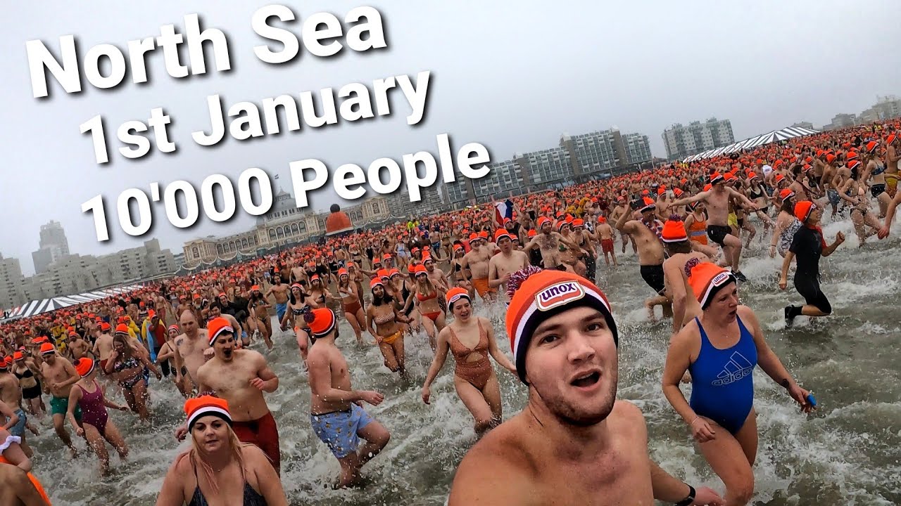 I Joined the Biggest New Year's Dive of The Netherlands 🇳🇱