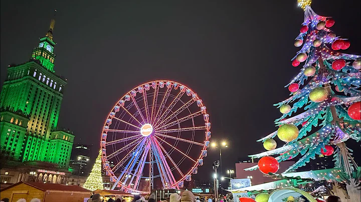 Magical Christmas Market in Warsaw 🎄✨ | Poland Travel Vlog 2025