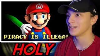 SMG4 | Mario Delves Into Nintendo Anti-Piracy Screens… (Reaction)