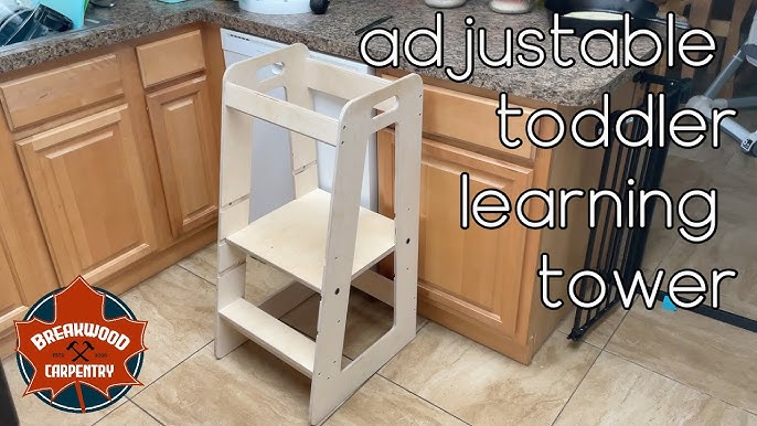 Fabriquer une tour Montessori (DIY make a learning tower) 