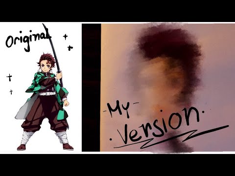 - Drawing Tanjiro - - YouTube