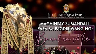 LIVE: Banal na Misa, Lunes, Ika-6 na Araw ng Simbang Gabi(8PM)-Rdo. P. Angel Pusikit, SMM