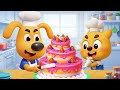 Secret Birthday Party | Happy Birthday | Sheriff Labrador's Family Moments | Kids Cartoon | BabyBus