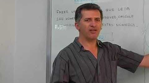 Vídeo aula (Exercício 1 comando enquanto ... faça)