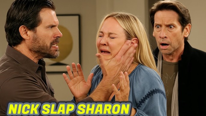 Nick Slaps Sharon After Finding Out Sharon's Secret Stepchild and Nick Y&R  Spoilers
