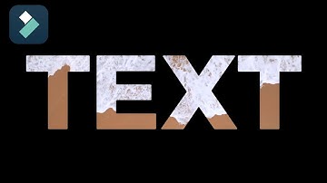 How to PUT VIDEO inside TEXT in Filmora Video Editor