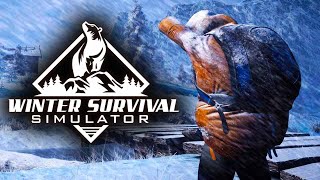 WINTER SURVIVAL SIMULATOR - ЗИМНИЙ СИМУЛЯТОР ВЫЖИВАНИЯ 2022 #1