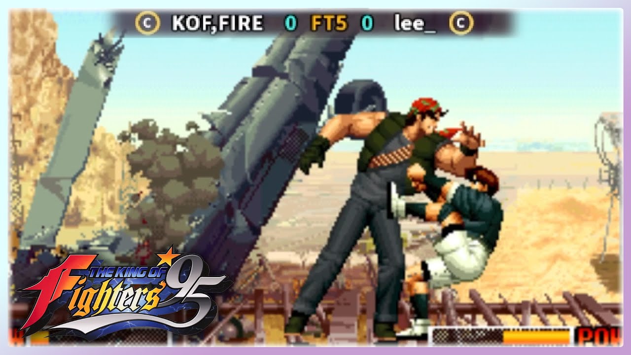 [Arcade] The King of Fighters '95 KOF,FIRE VS lee_ #retro #snk #kof95 ...