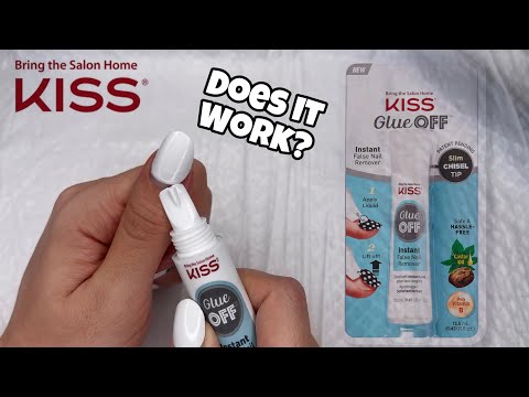 KISS GLUE OFF PRESS ON NAIL REMOVER REVIEW