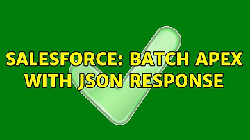 Salesforce: batch apex with json response