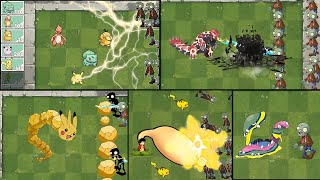 Pokémon vs Plants vs Zombies Compilation #2
