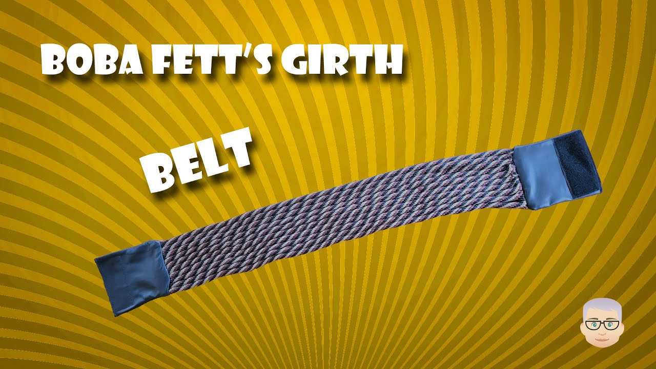 BOBA FETT'S girth belt .....tutorial