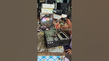 VCR Video Cassette Recorder Repairing Service Centre Shop #vcr #vhs #radio #cassette #tape #repair