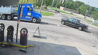 Red Light Runner | Ford F-250 vs Two Cars Crash by Tire Kingz 395 views 2 years ago 56 seconds