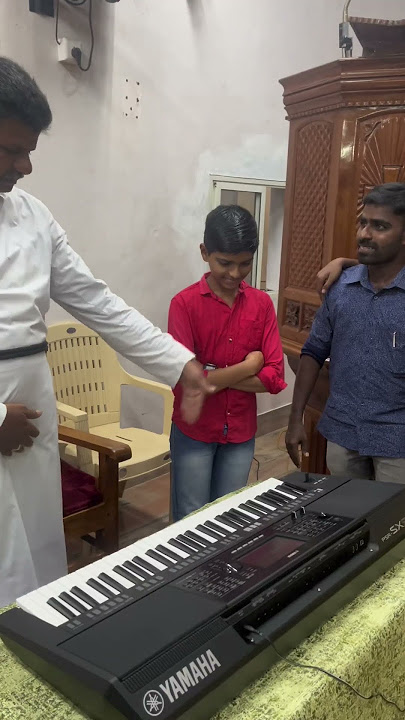 Yamaha Psrsx 920 new keyboard for Shakath dedicated by our pastor Rev. Davis Gilbert #yamahapsr