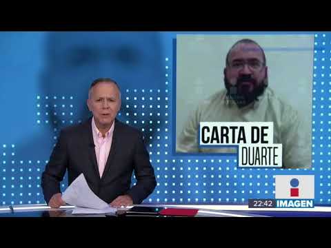 Javier Duarte le responde a Miguel Ángel Yunes en una carta