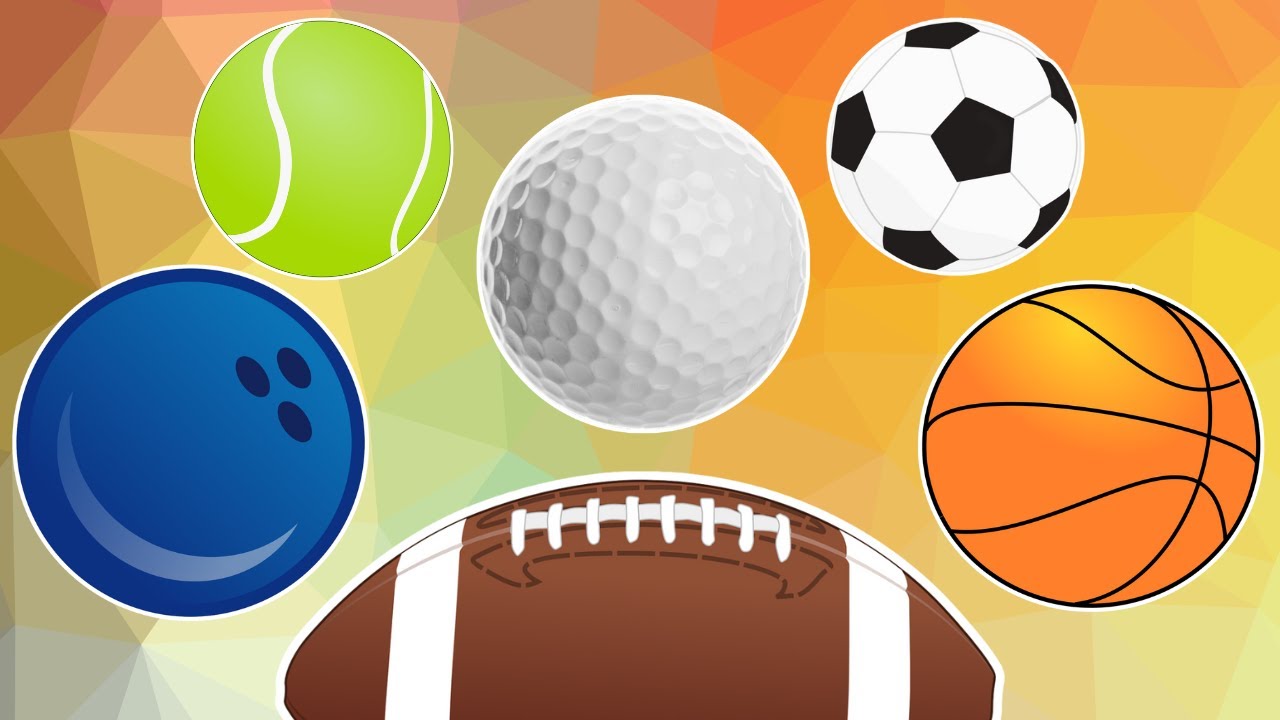 Sport ball for Toddlers in English - YouTube