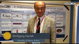Wolfgang Kautek | International Conference in Applied physics