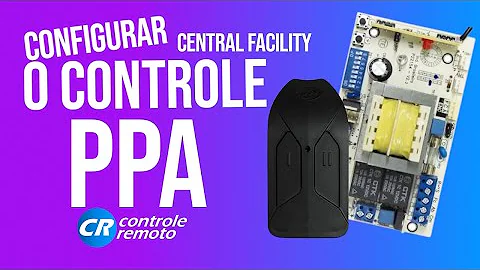 Como configurar um controle 433?