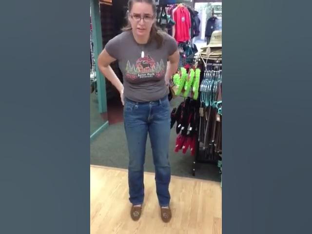 Ladies Levi's 505 straight leg jean - YouTube