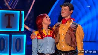 Carley Stenson and Mark Hanretty skating in Dancing on Ice (Movie Week) (19/2/23) Wealth