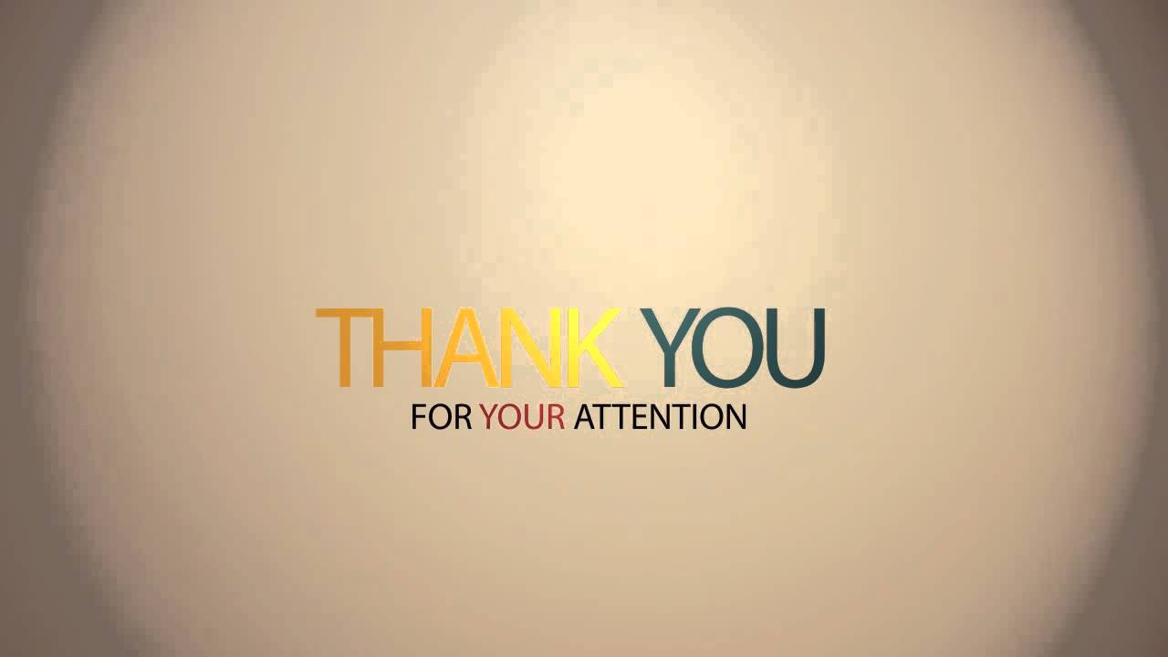 Epic Video Intro Thank You For Your Attention Free Youtube