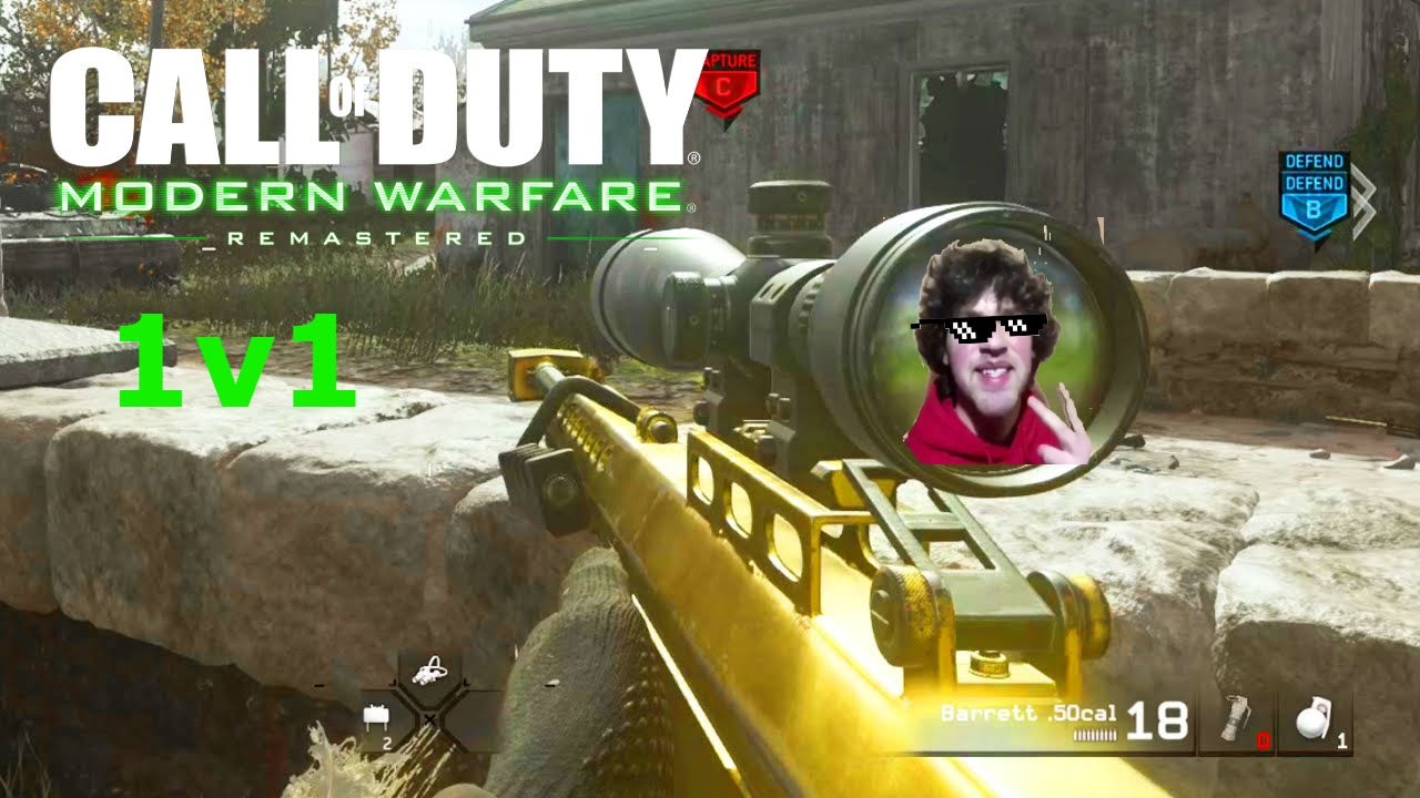 call of duty modern warfare remastered Sniper montage 1v1 snipers only ...