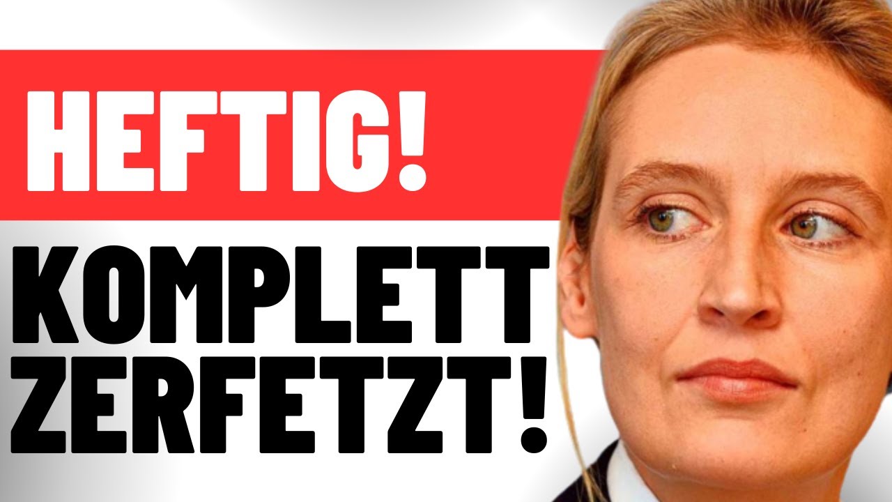 💥 ALICE WEIDEL GEHT HOCH! 💥 - YouTube